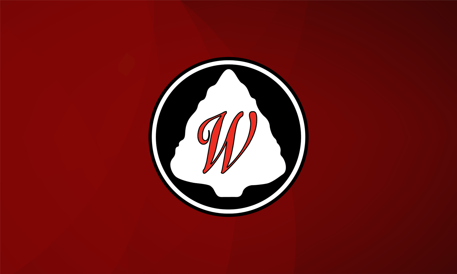 Woodland Middle Logo on Red background